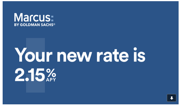 Marcus Savings Account Interest Rates